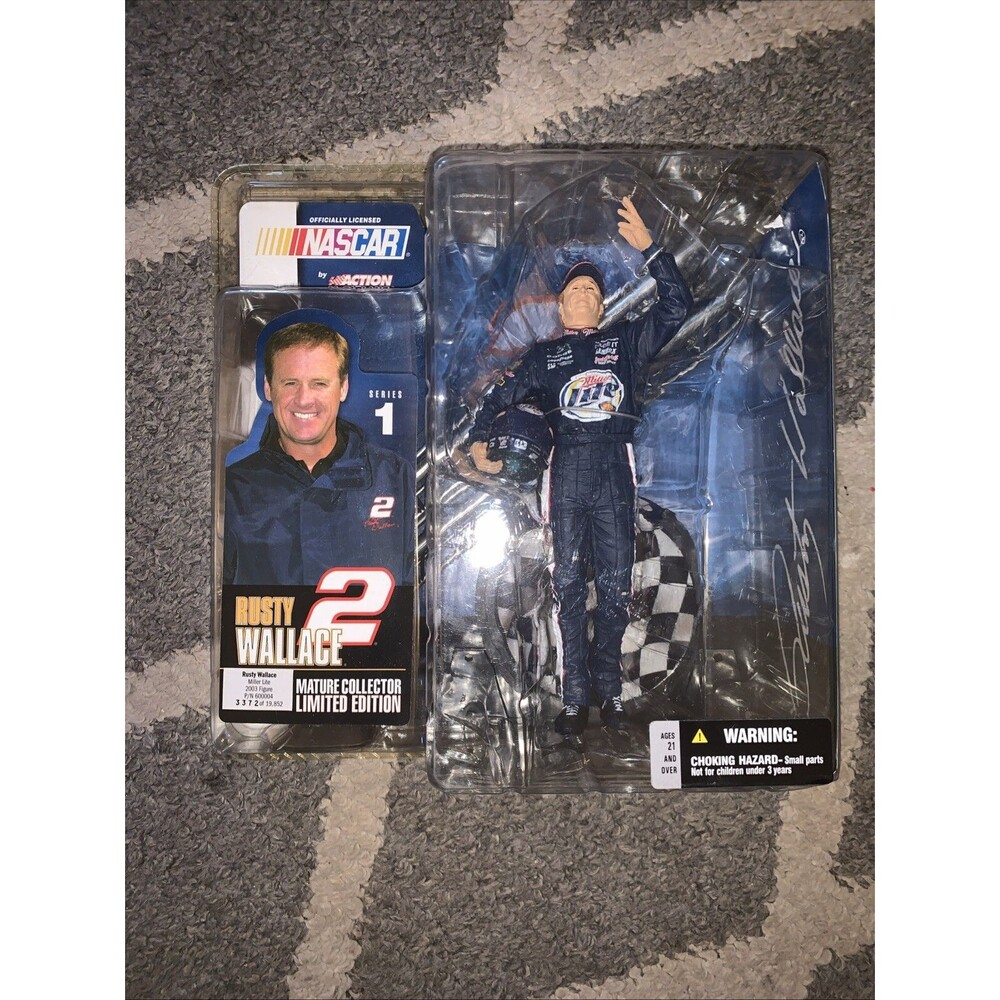 2003 McFarlane Rusty Wallace Series 1 Limited Edition